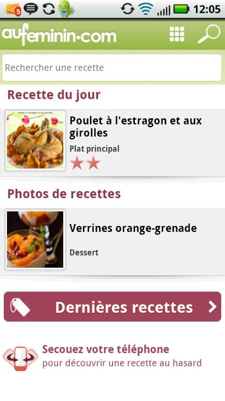 Cuisine auFeminin截图4