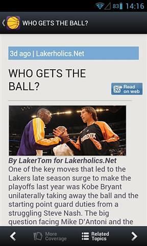 LA Lakers截图5