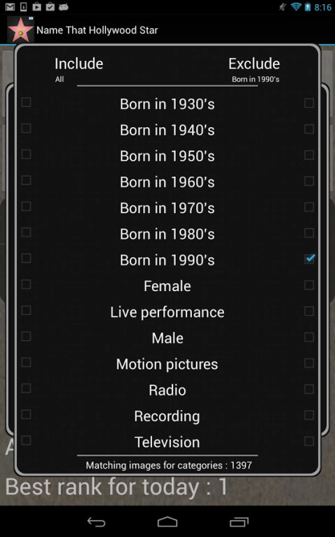 Name That Hollywood Star截图6