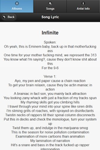 Eminem All Lyrics截图4