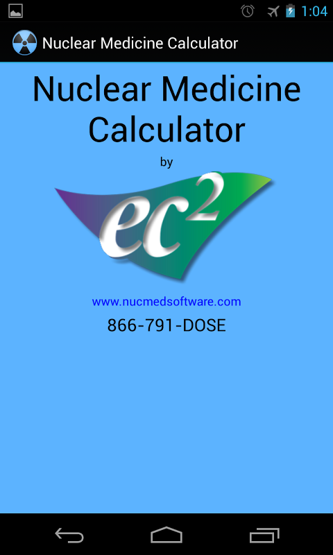 Nuclear Medicine Calculator截图3