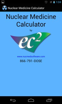 Nuclear Medicine Calculator截图