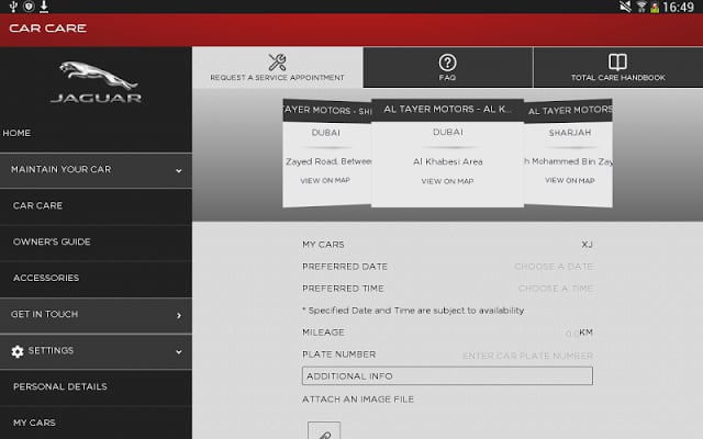Jaguar Total Care MENA截图6
