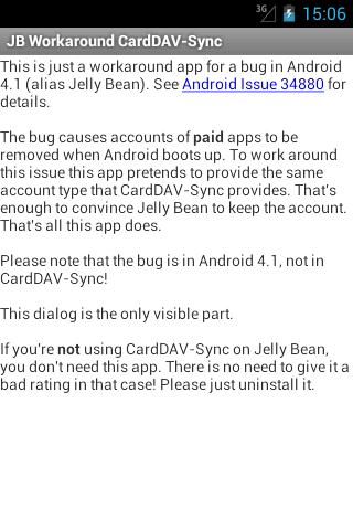 JB Workaround CardDAV-Sync截图1