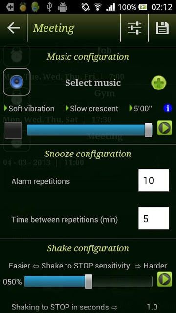 Colorful alarm (Alarm clock)截图2