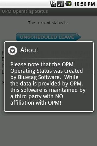 OPM Operating Status截图3