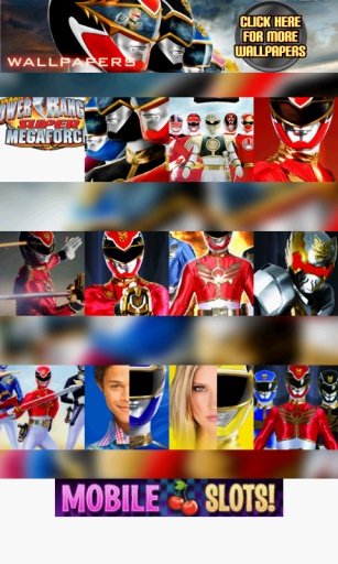 Power Rangers Megaforce HD WP截图2