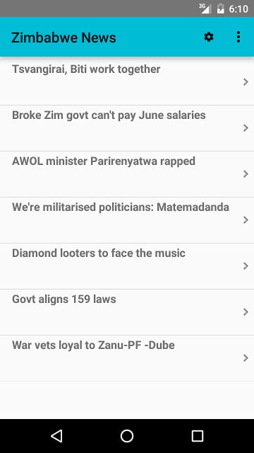 Zimbabwe News截图5