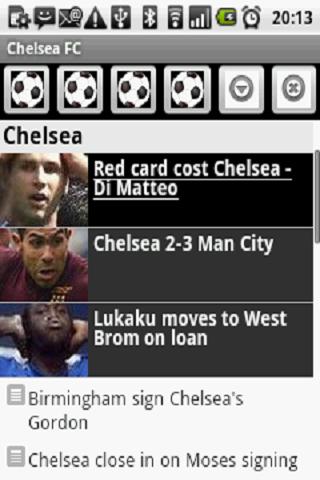 Chelsea FC News 2012截图4