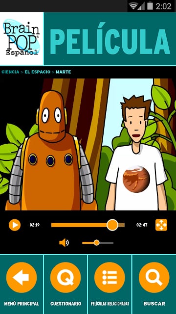 BrainPOP: Pel&iacute;cula del D&iacute;a截图4