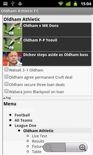 Oldham Athletic FC News截图2