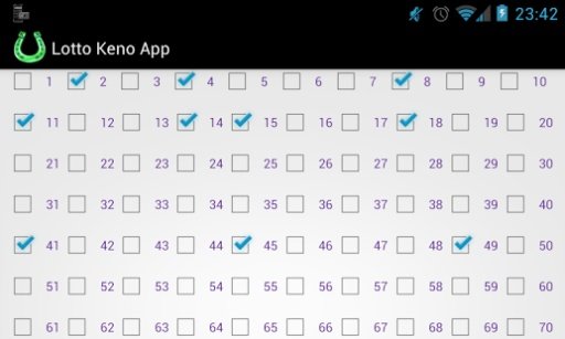 Lotto Keno App截图5