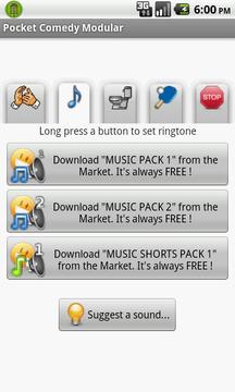 Pocket Comedy Sounds Ringtones截图