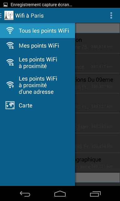 Wifi &agrave; Paris截图1