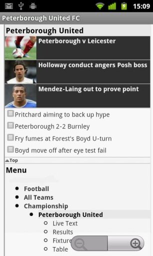 Peterborough FC News截图3