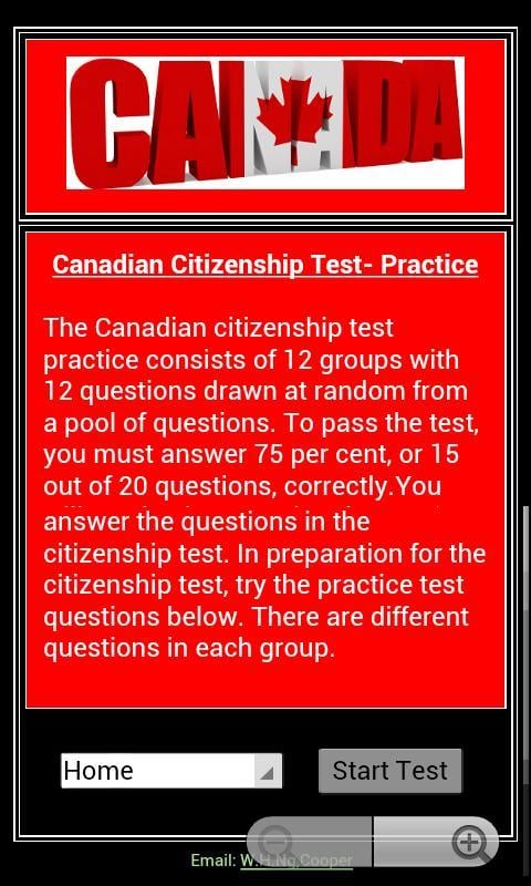 Citizenship Test - Canadian截图5