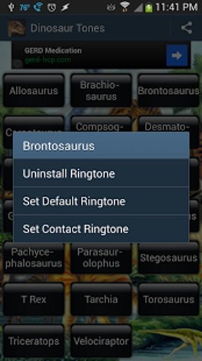 Dinosaur Sounds And Ringtones截图5