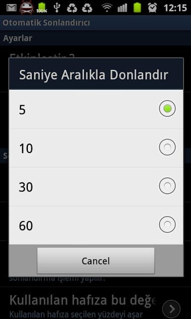 Otomatik Sonlandırıcı截图1