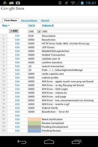 微软的Excel阅读器截图1