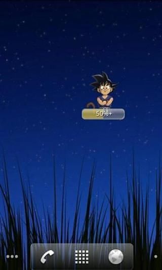 Goku Battery Widget截图1