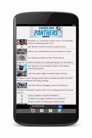 Panthers News截图2