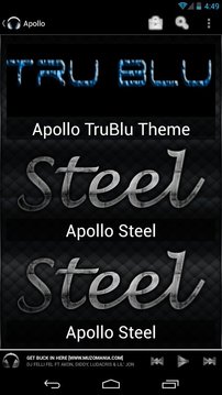 Apollo Steel Theme截图