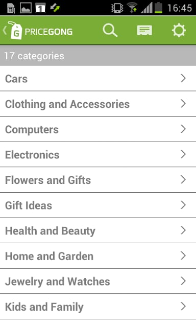 PriceGong- Comparison shopping截图1