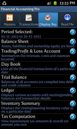 Financial Accounting Free截图3