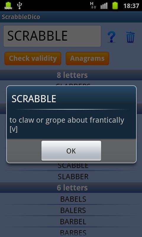 Scrabble Dico &amp; Anagrammes截图2