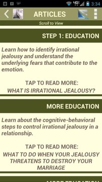 Jealousy Test &amp; CBT Self-Help截图