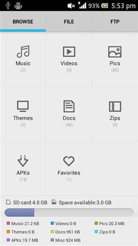 Android文件管理器截图4