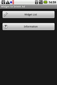 Widget to Intent Ad截图