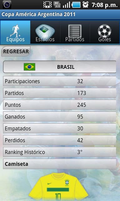 Copa Am&eacute;rica 2011截图4
