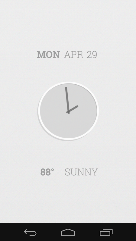 Clean Desk Clock Uccw Skin截图4