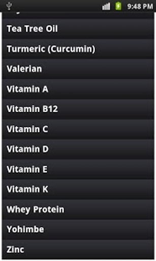 Vitamins and Minerals截图3