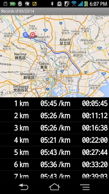 JogRecorder（ジョギング・ウォーキング记录アプリ）截图9