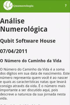 Q Numerologia Free截图