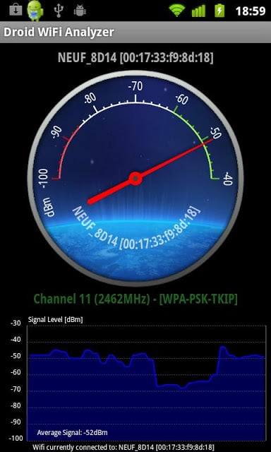 Droid Wifi Analyzer截图5