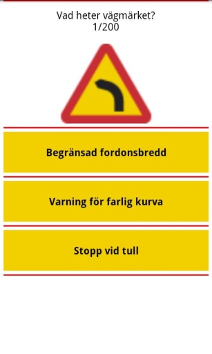 Svenska V&auml;gm&auml;rken Quiz截图2