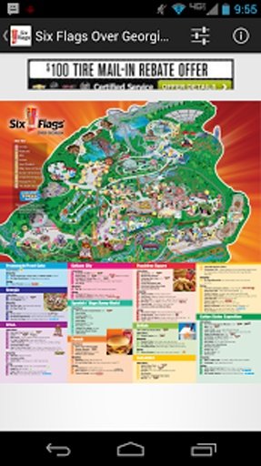 Six Flags Maps截图3