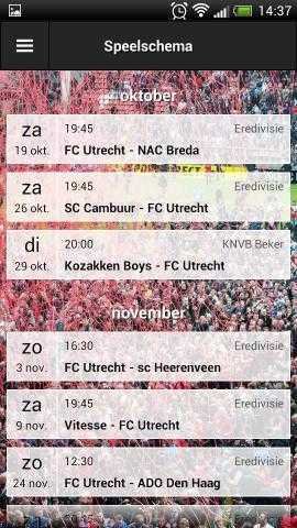 FC Utrecht Fancal截图3