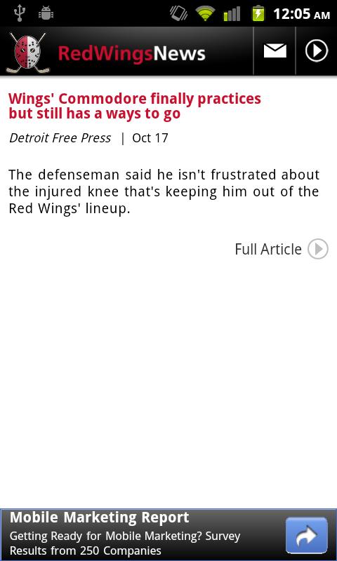 Red Wings News截图2