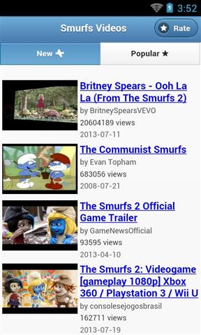 蓝精灵视频 Smurfs Videos截图2