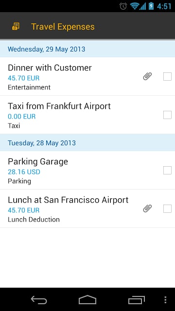 SAP Travel Receipt Capture截图3