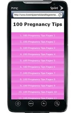 100妊娠对母亲的提示截图2