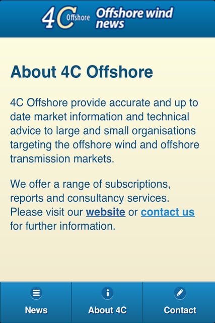 4C Offshore Wind News截图8