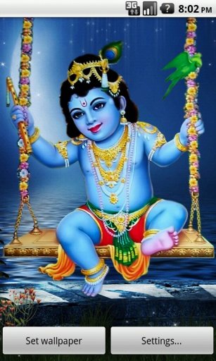 Krishna Darshan Live Wallpaper截图6