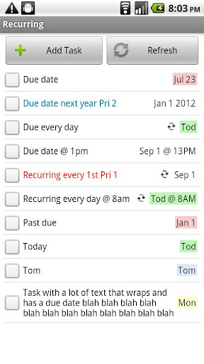 TiskTasks for Todoist截图1