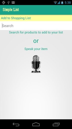 Simple Grocery List CartWheel截图5