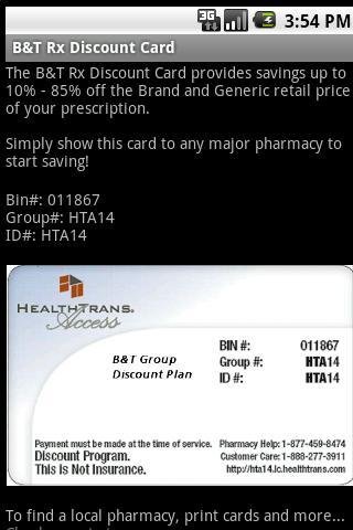 Discount Prescription Rx Card截图4